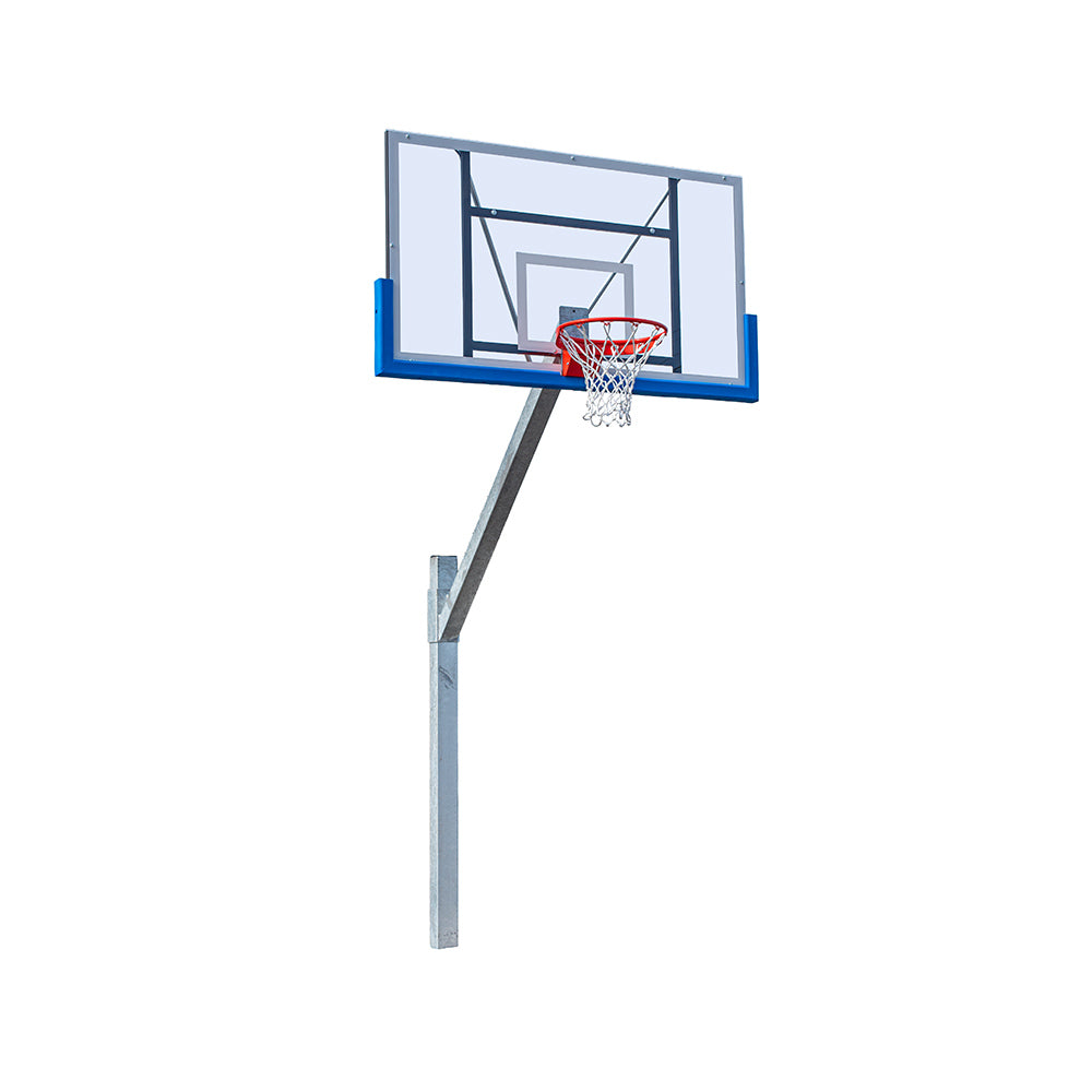 Zestaw do koszykówki Euro Court Pro 120x120 wysięg 160cm z tablicą z plexi