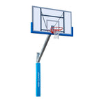 Zestaw do koszykówki Euro Court Pro 120x120 wysięg 160cm z tablicą z plexi