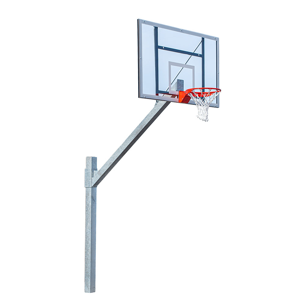 Zestaw do koszykówki Euro Court Pro 120x120 wysięg 160cm z tablicą z plexi