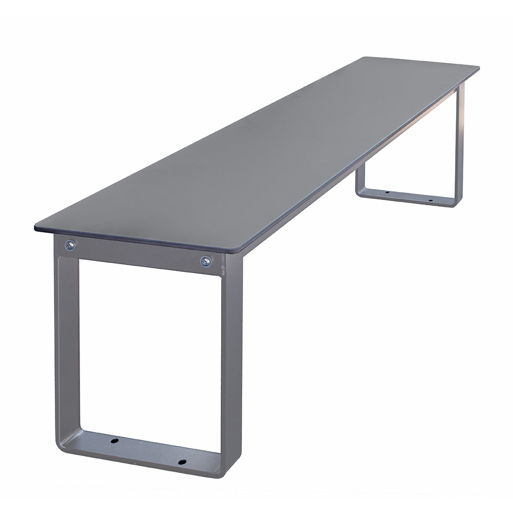 Ławka boiskowa parkowa stalowa 160 cm
